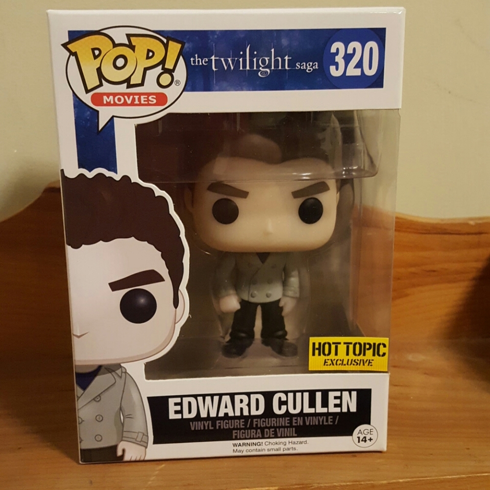 New Twilight Edward Cullen Hot Topic Funko Pop